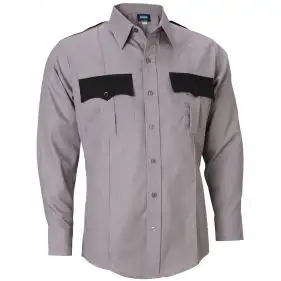 2-Tone Uniform Shirt Long Sleeve