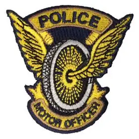 Police Motor Officer Emblem-1