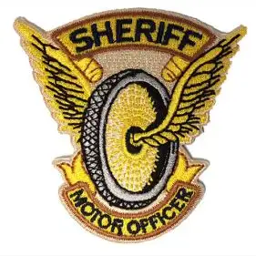 Sheriff Motor Officer Emblem-2